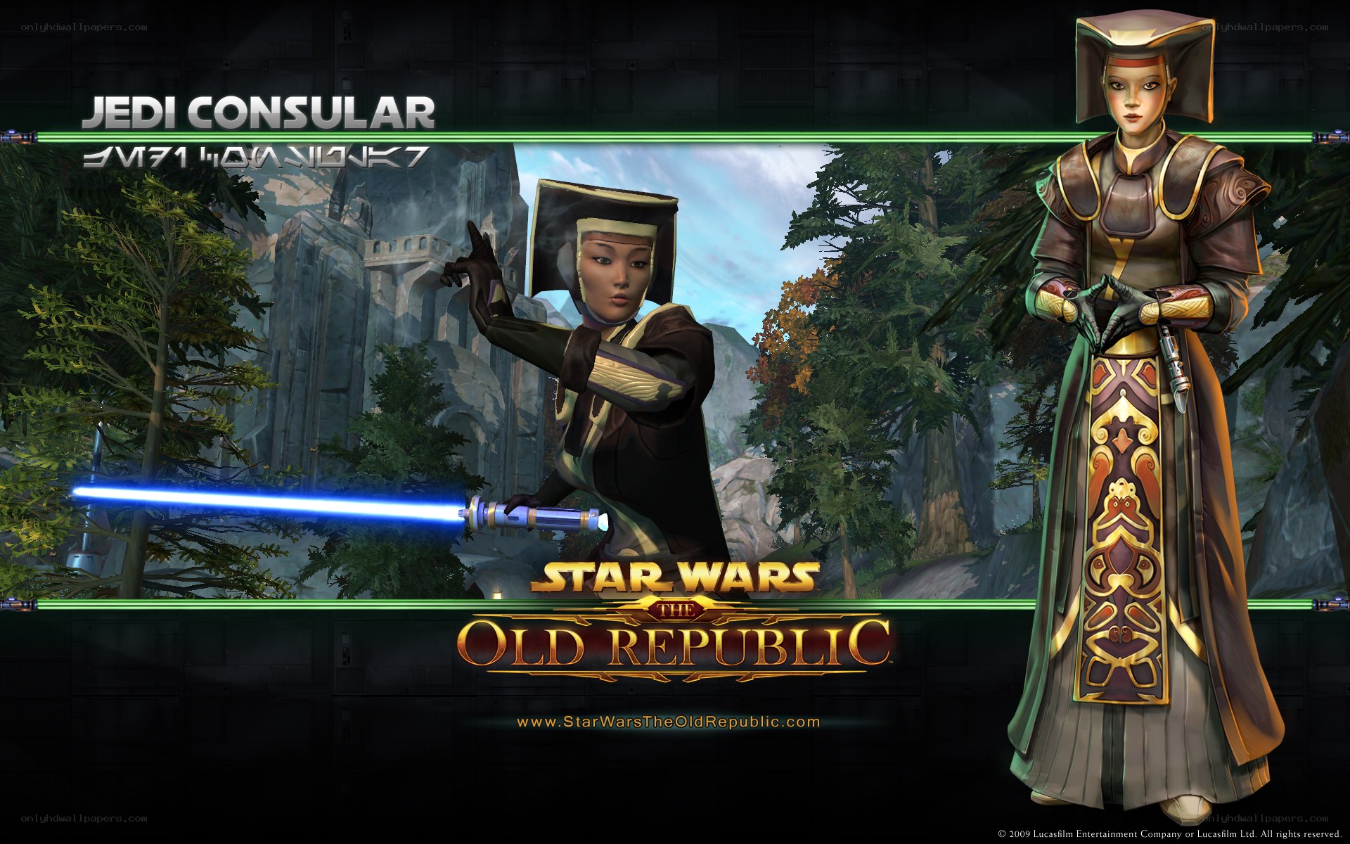 Jedi Consular character art