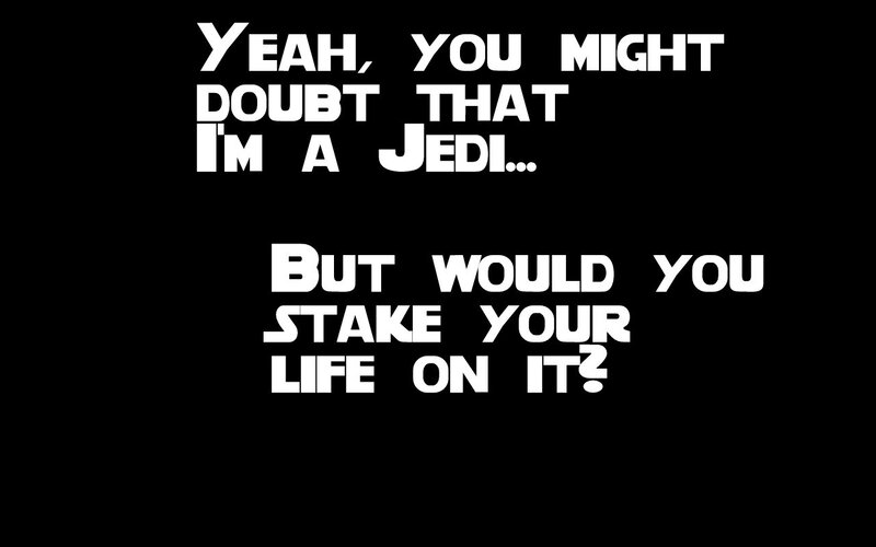 jedi doubt quote