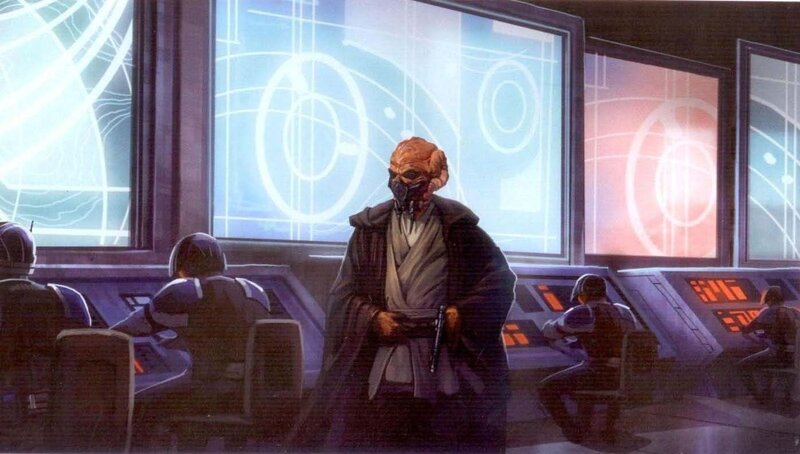Jedi in a command center