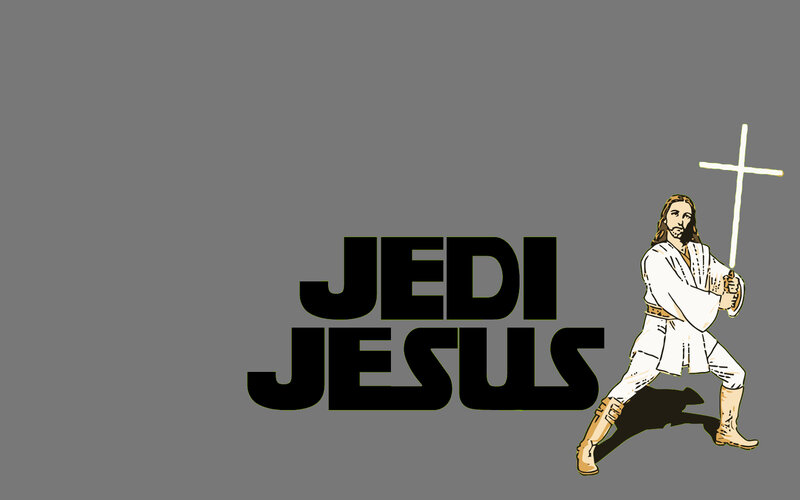 Jedi Jesus illustration