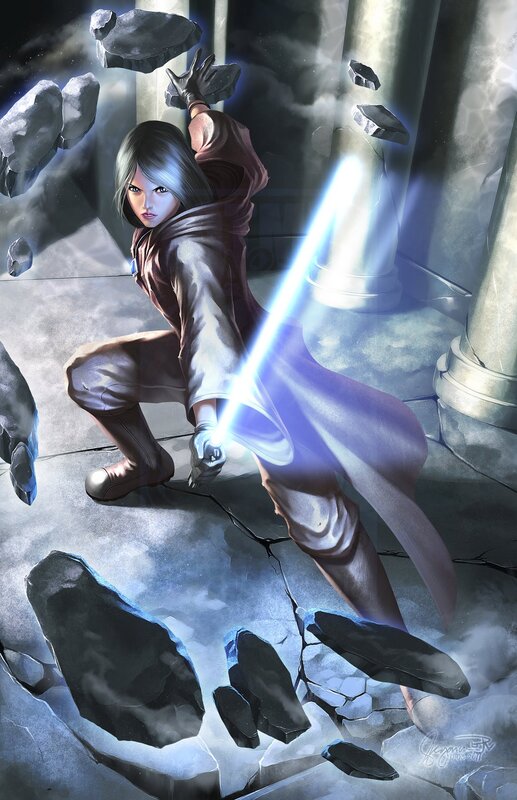 Jedi Knight in Action