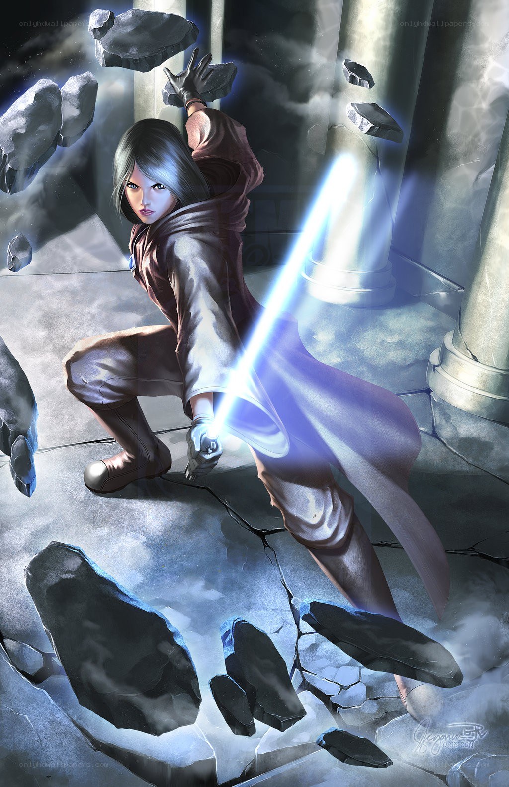 Jedi Knight in Action