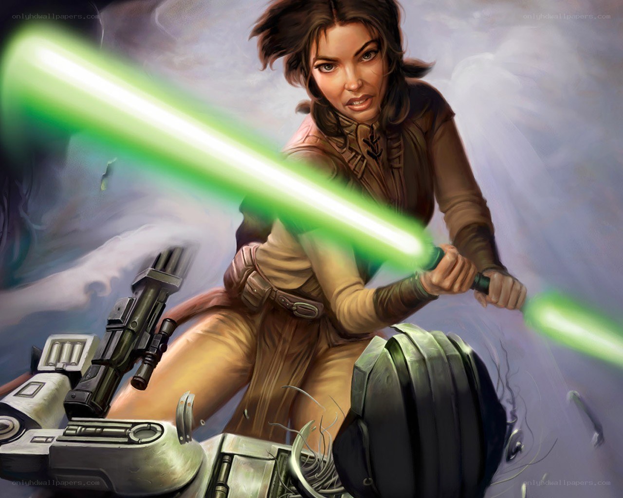 Jedi Knight in combat