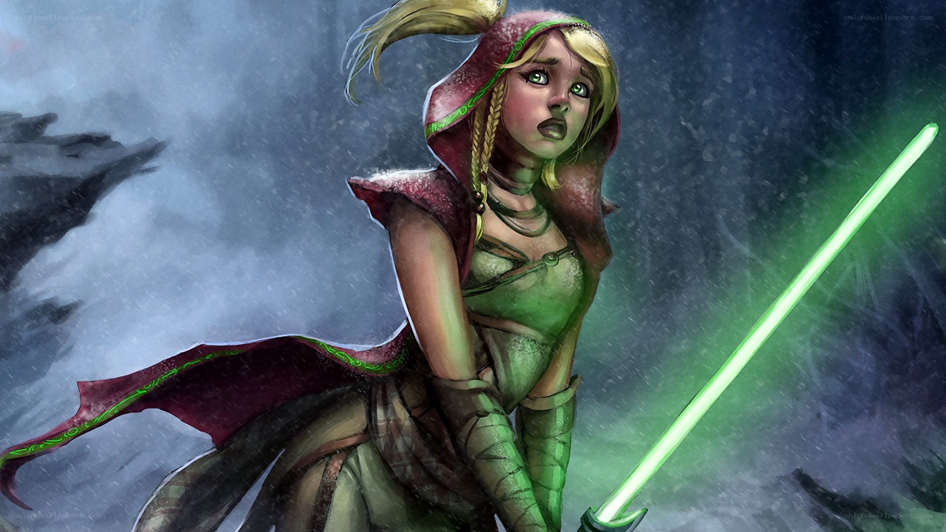 Jedi Knight in the Storm