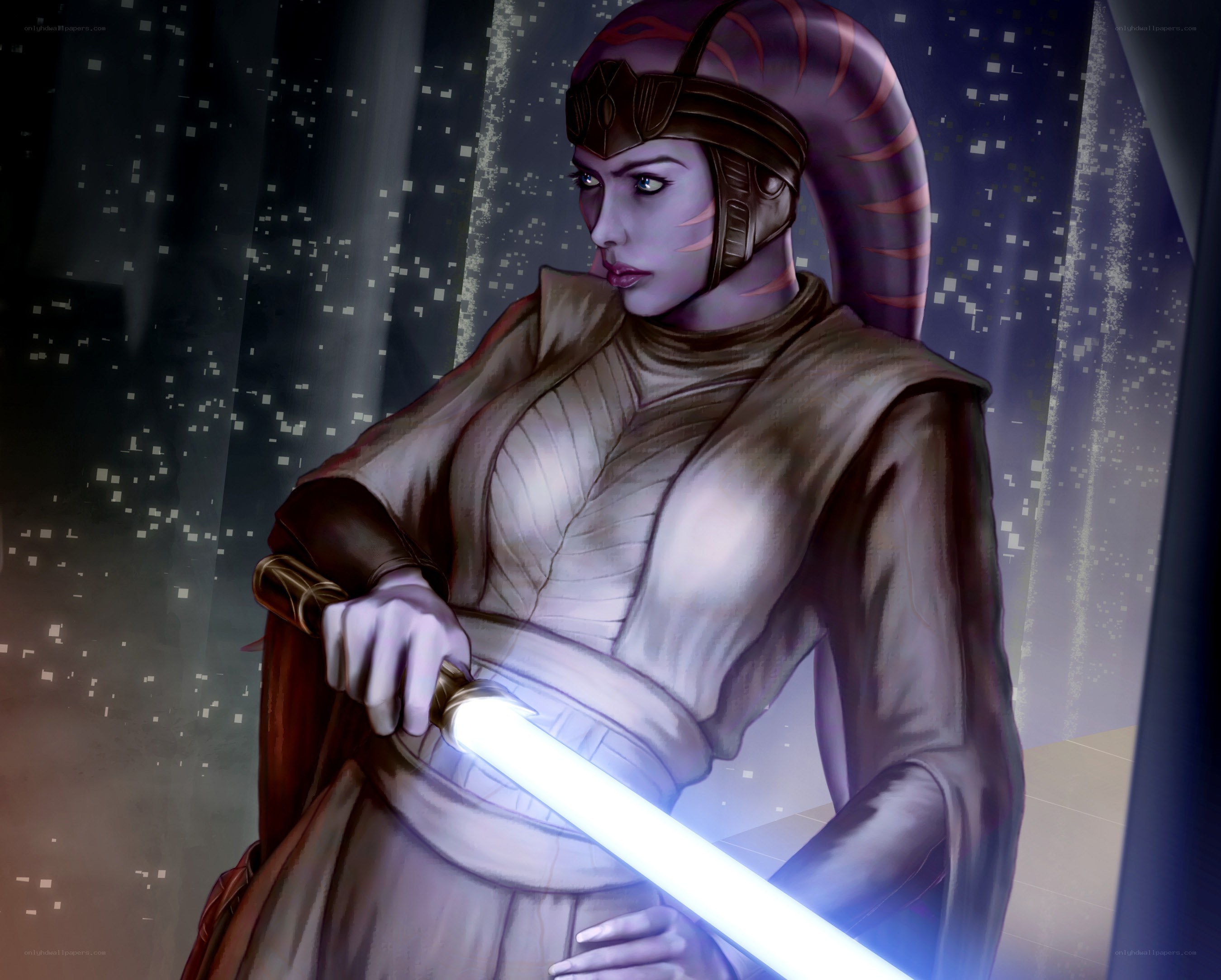 Jedi Knight with Lightsaber