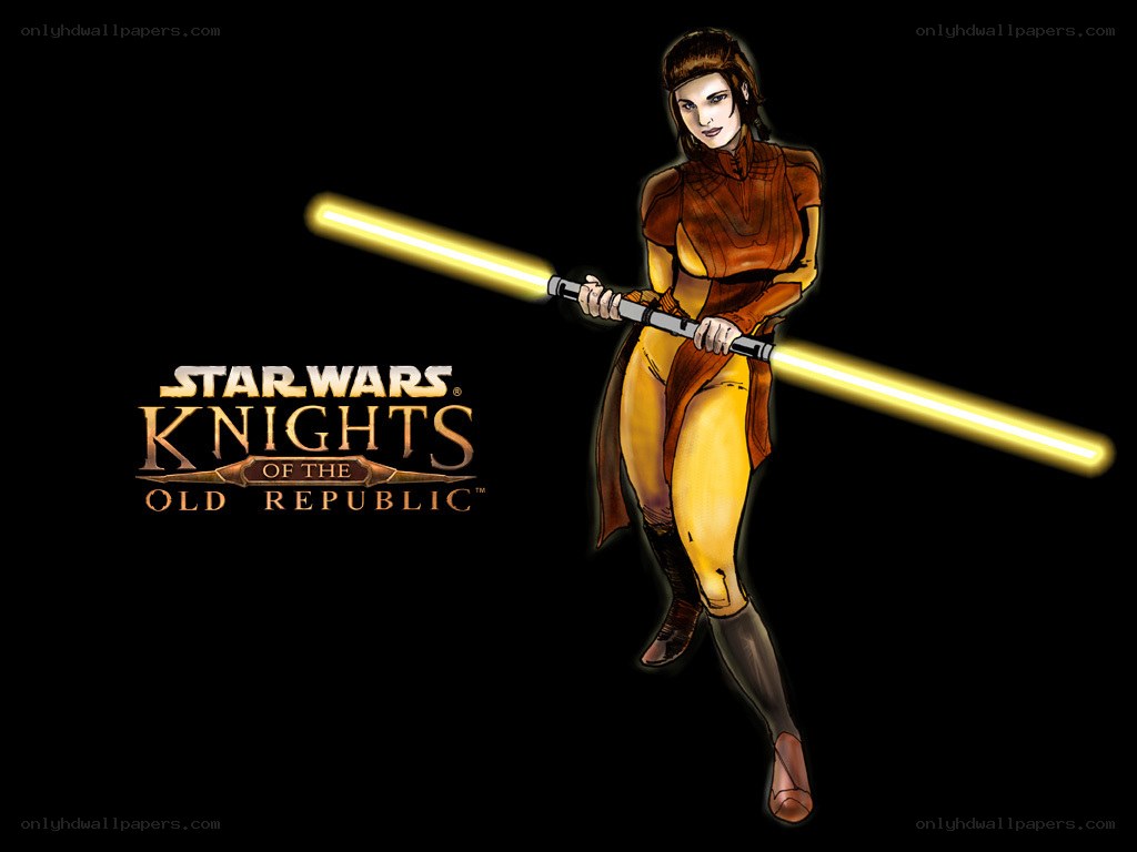 Jedi Knight with lightsaber