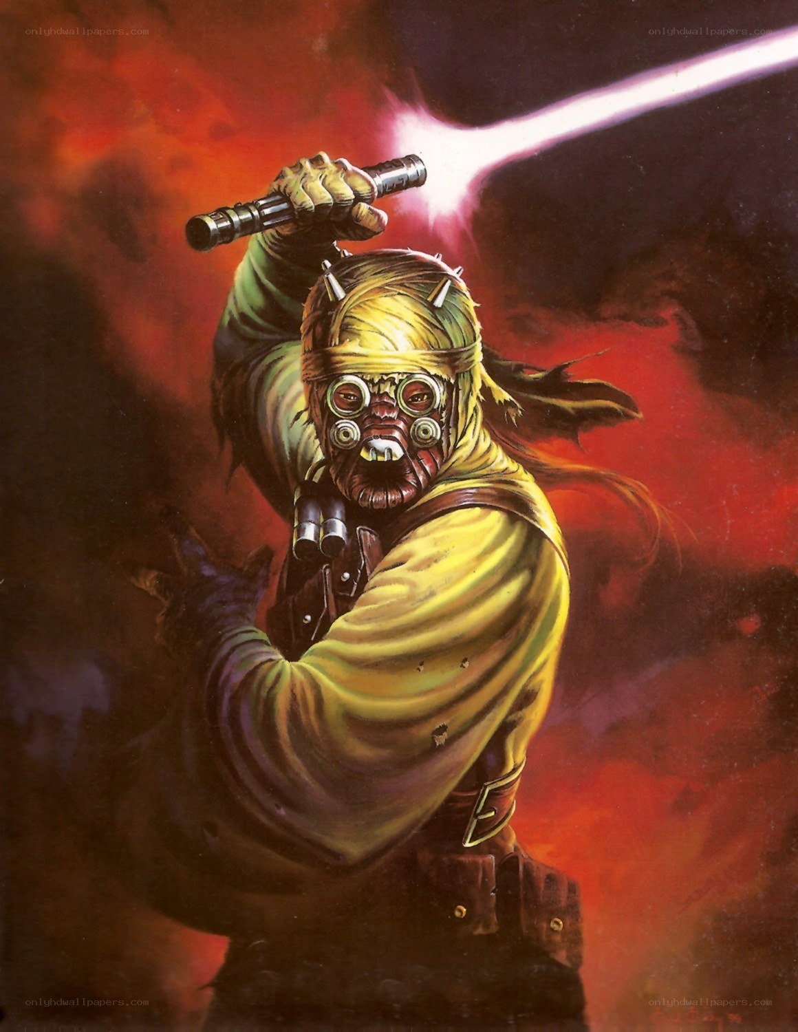 Jedi Knight with Lightsaber
