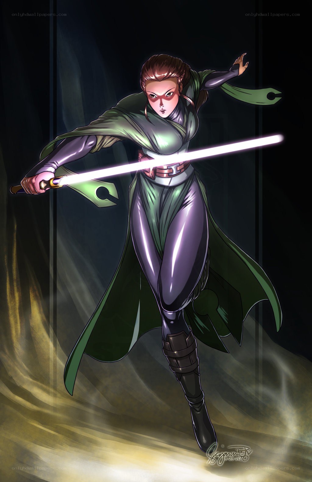 Jedi Knight with Lightsaber