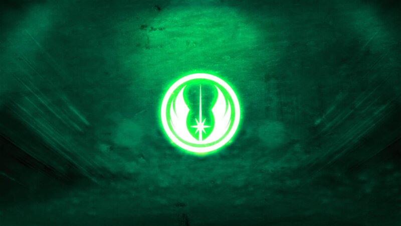 Jedi Order Symbol — Green