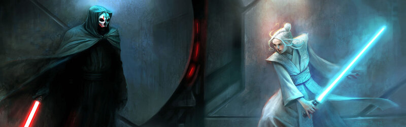 Jedi vs Sith duel
