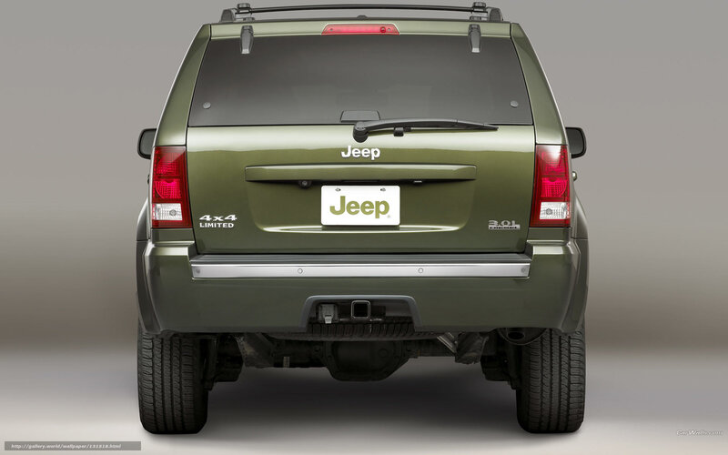 Jeep 4x4 Limited rear view