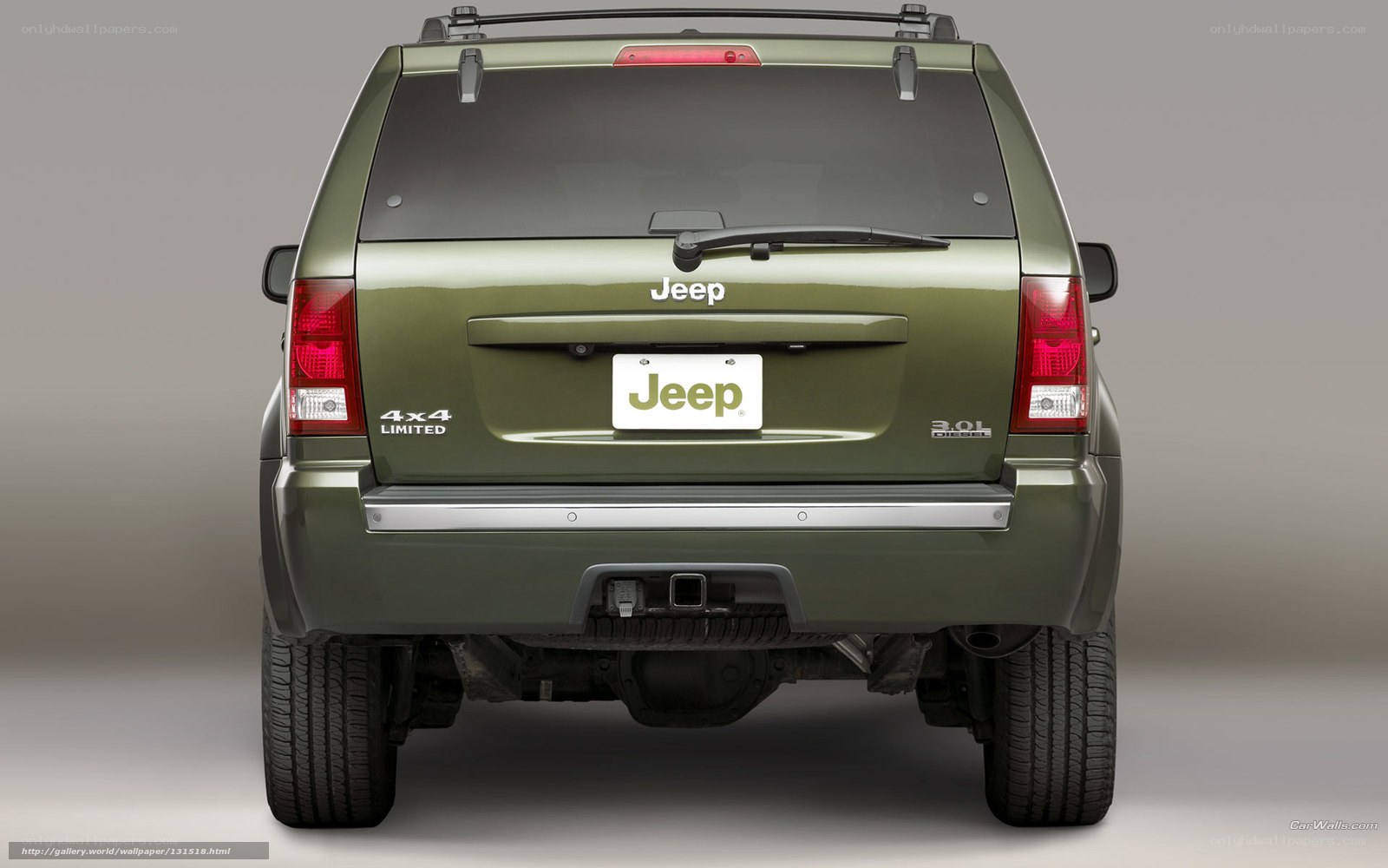 Jeep 4x4 Limited rear view