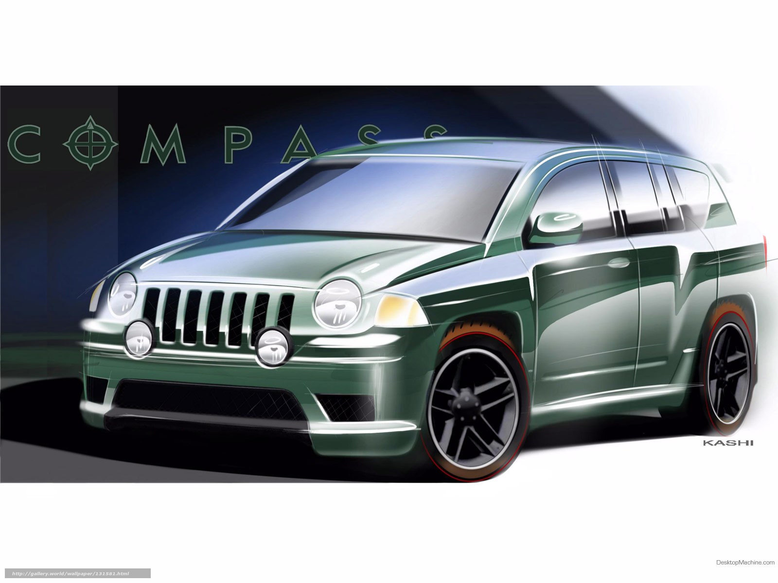 Jeep Compass concept sketch