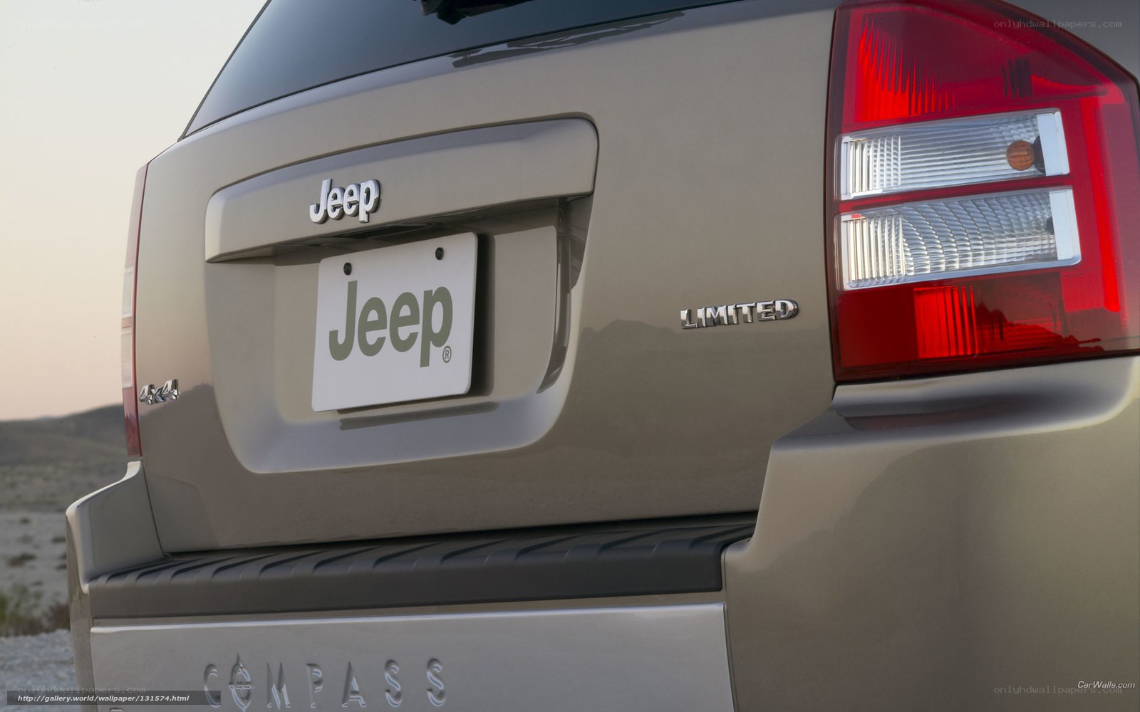 Jeep Compass Limited rear view