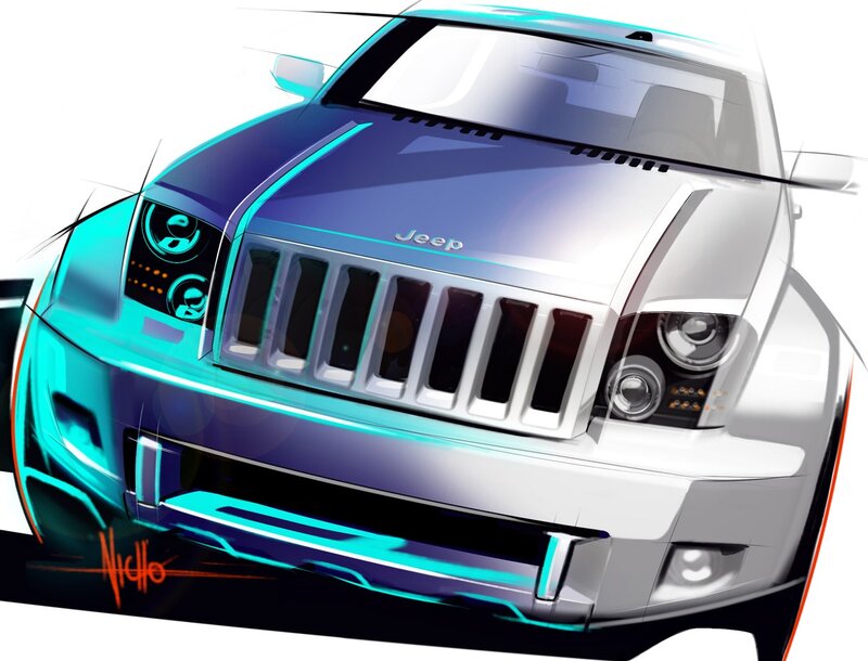 Jeep concept sketch
