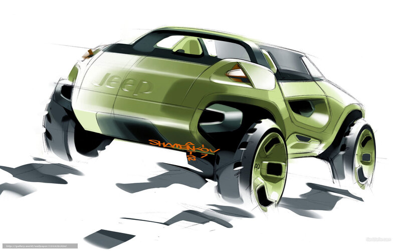 Jeep concept sketch