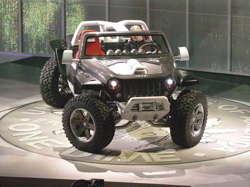 Jeep Concept Vehicle — Black