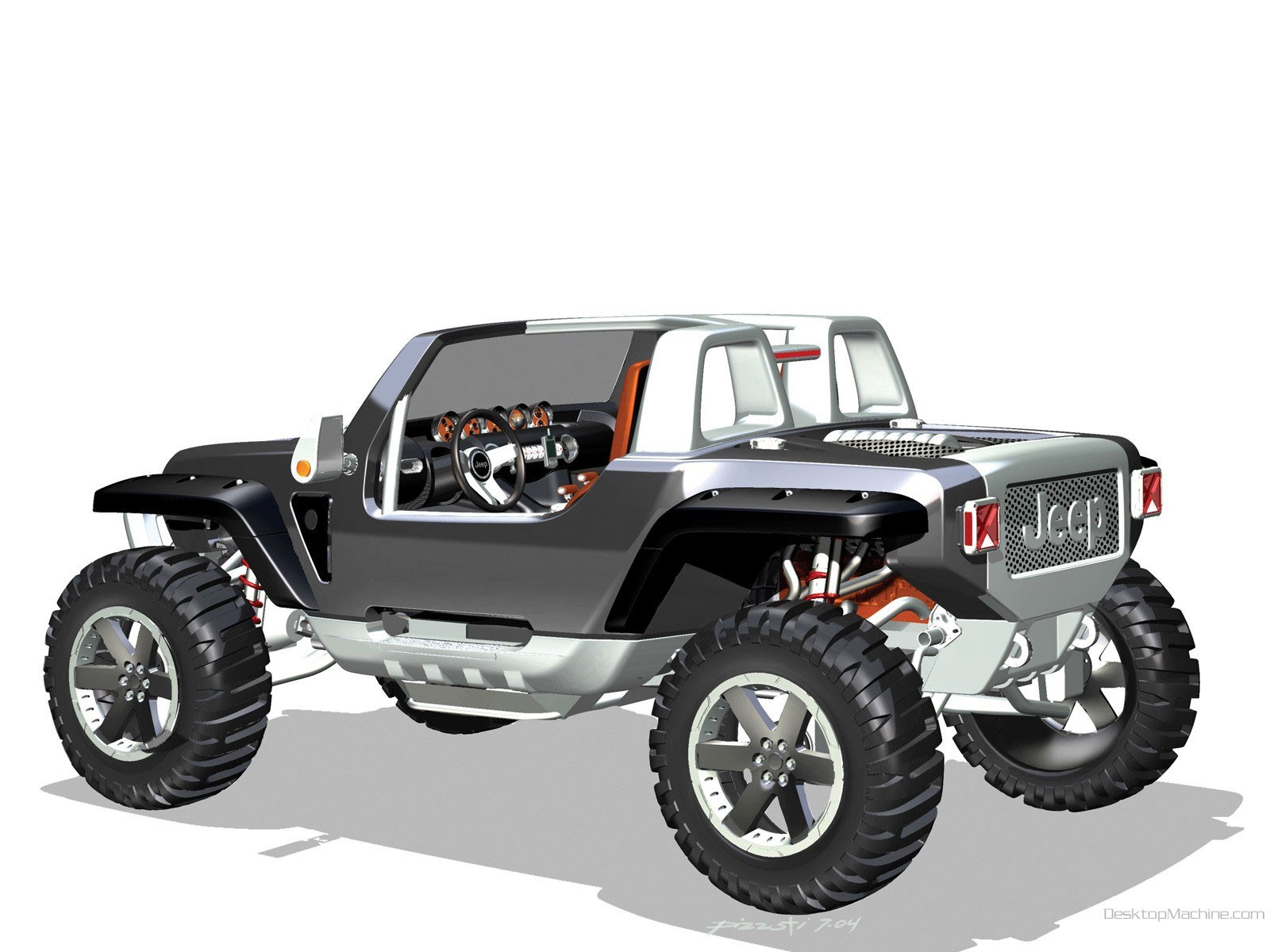 Jeep concept vehicle design