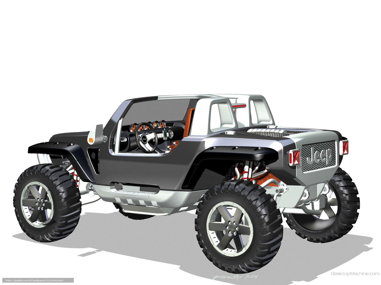 Jeep concept vehicle design