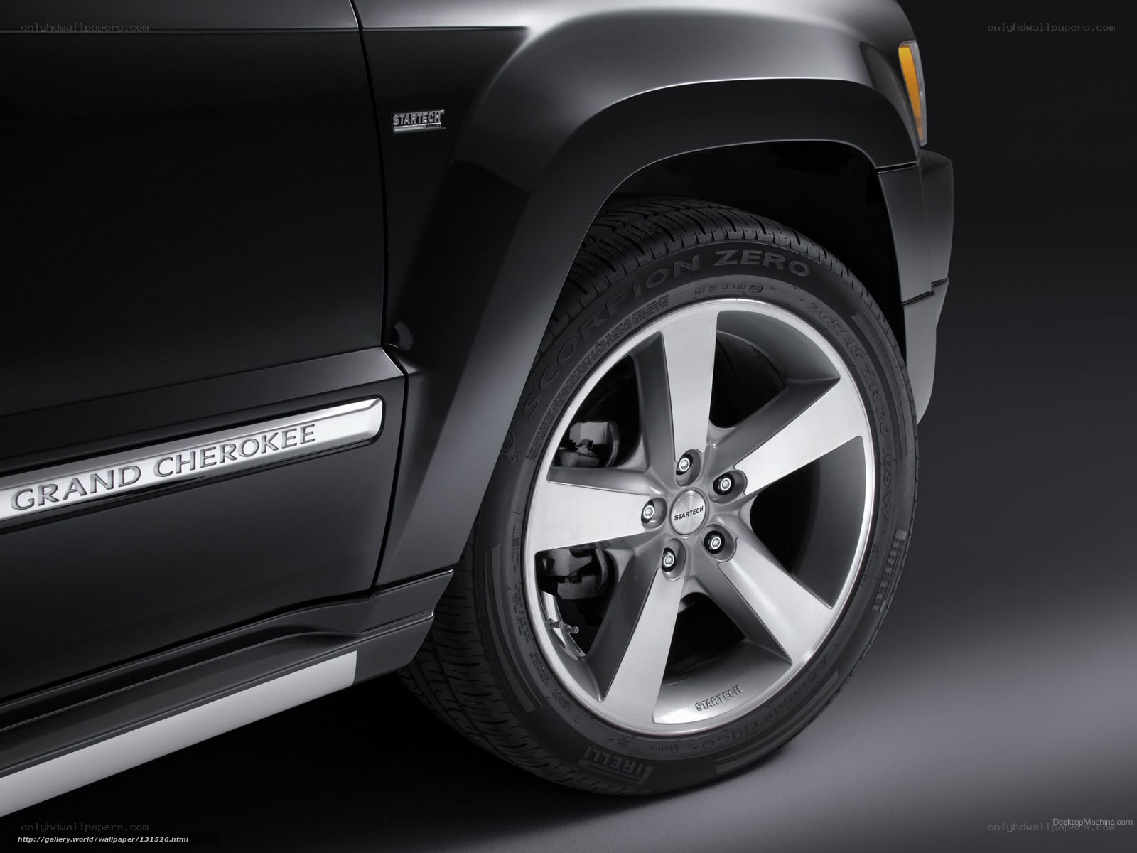 Jeep Grand Cherokee wheel detail