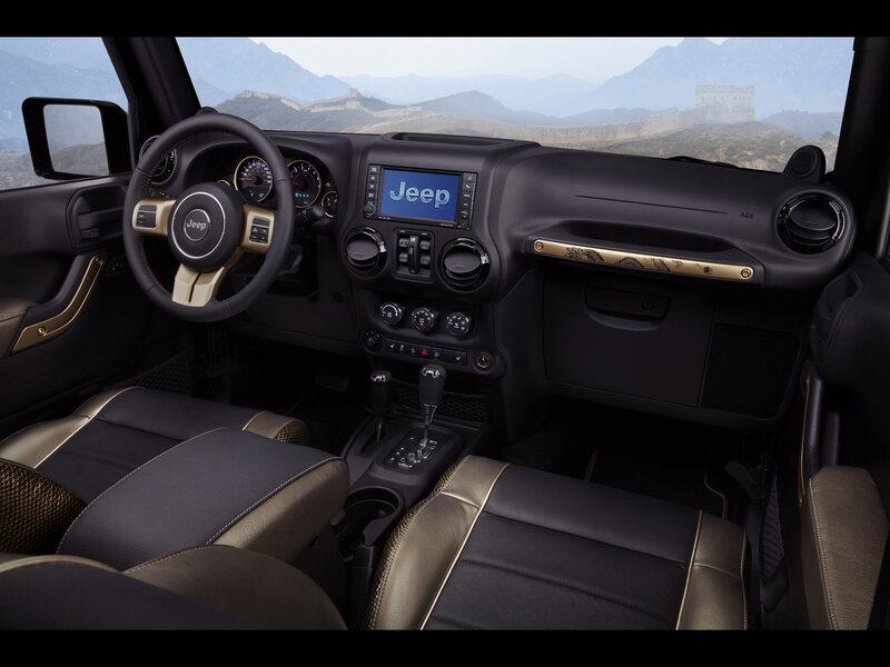 Jeep Interior — Black, Serene
