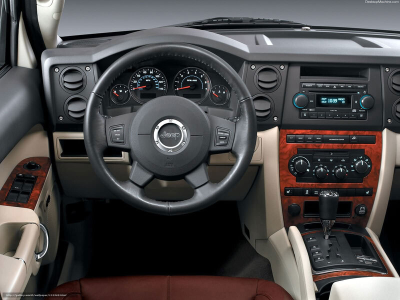 Jeep interior dashboard