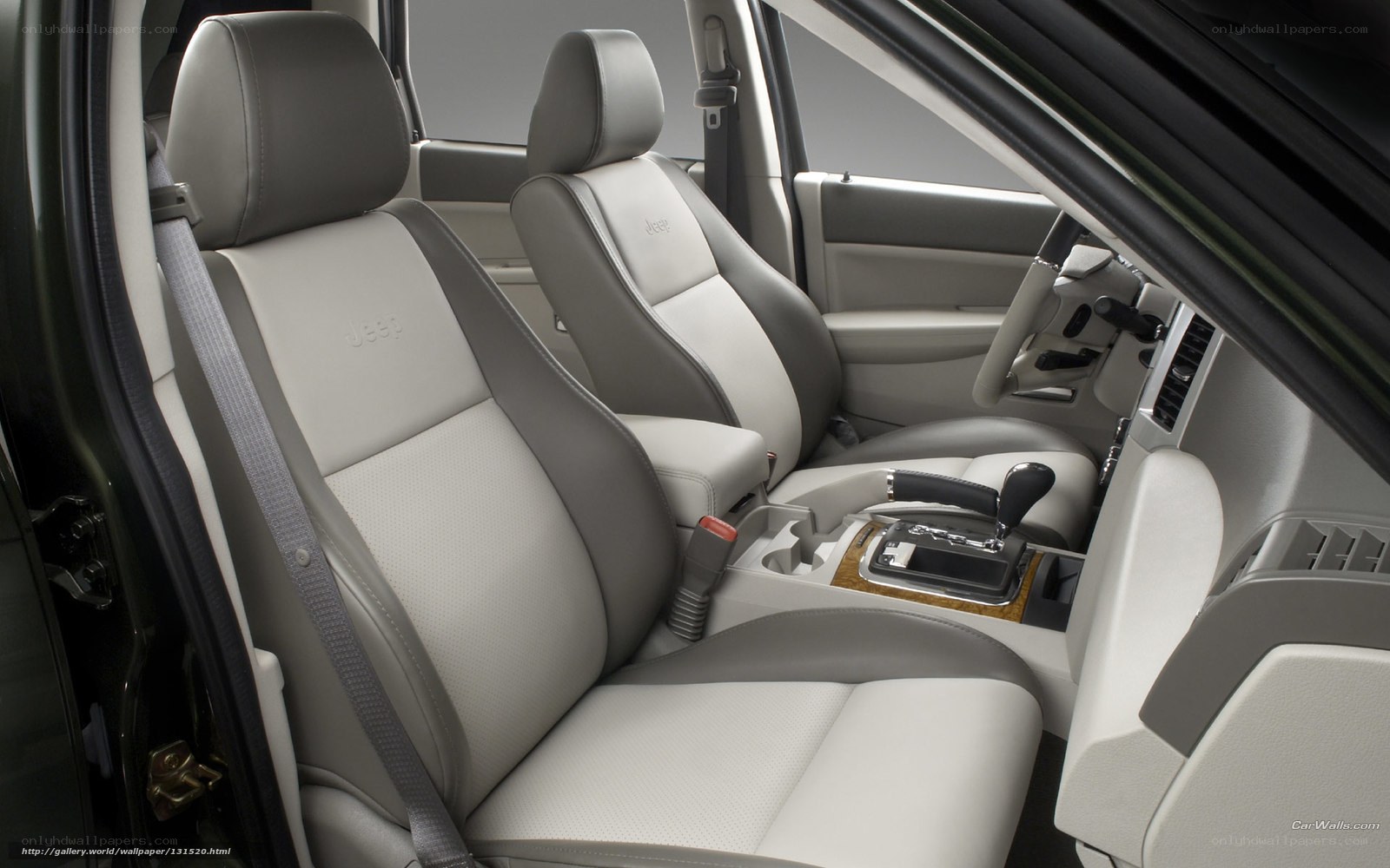 Jeep interior seats