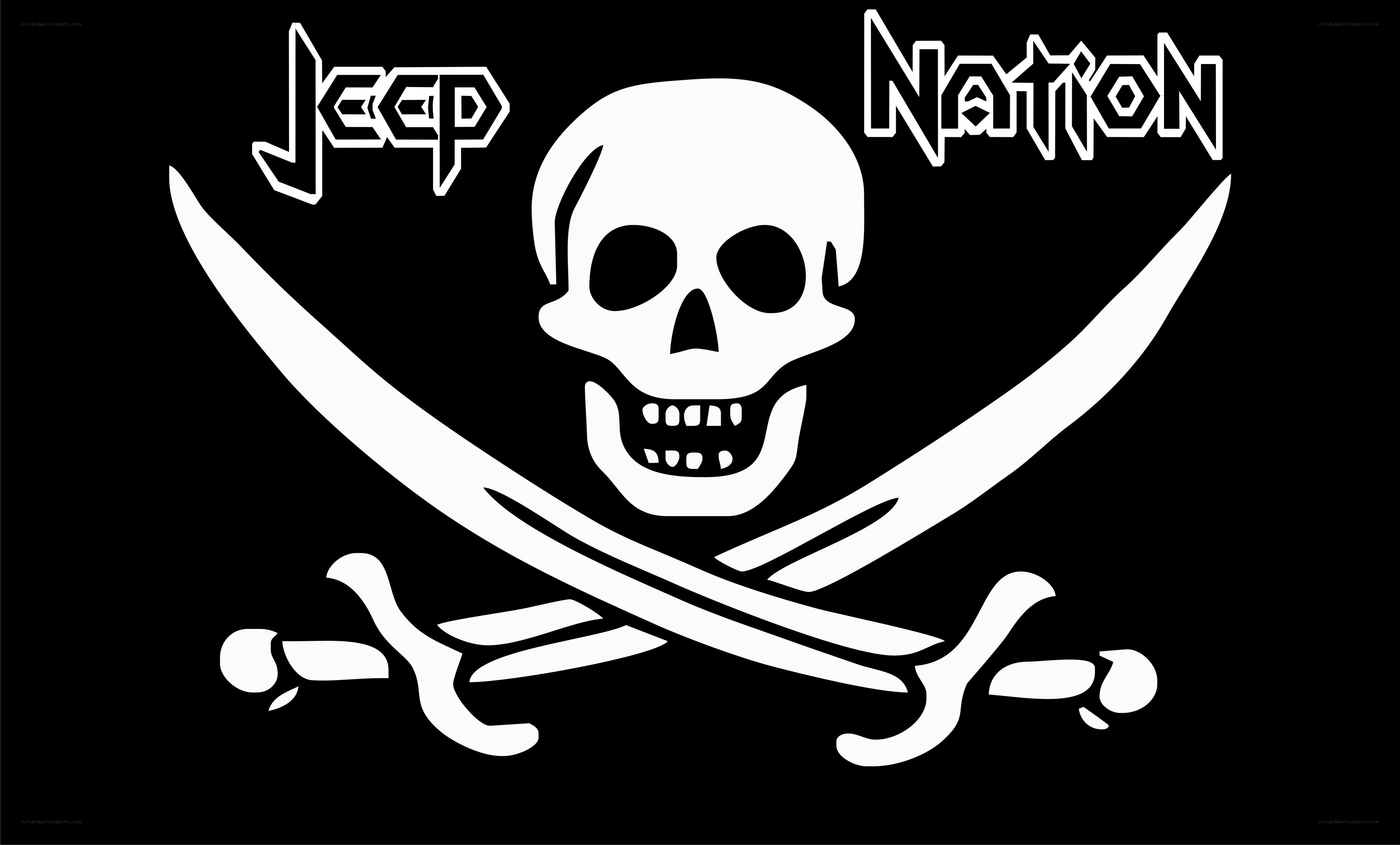 Jeep Nation pirate flag