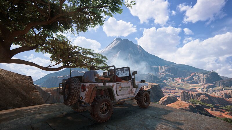 Jeep on a Cliff