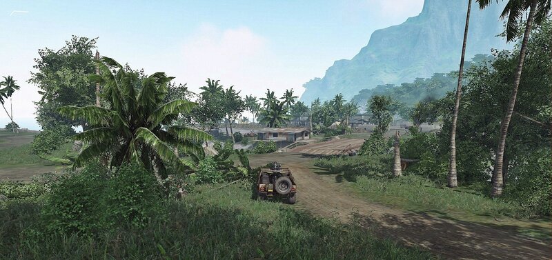 Jeep on Dirt Road