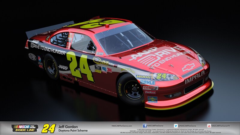 Jeff Gordon's #24 race car