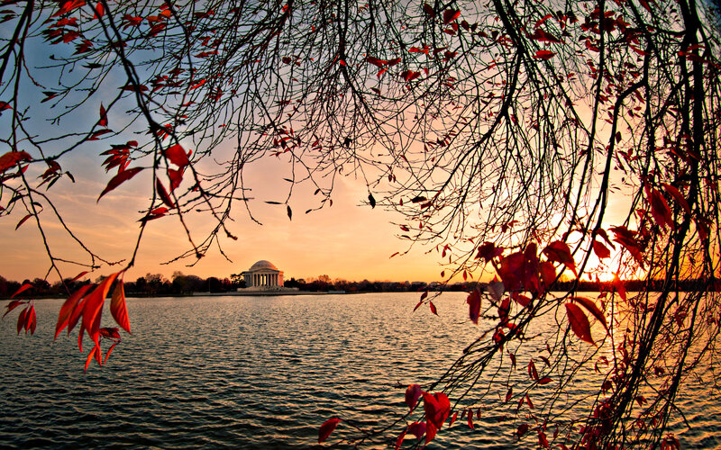 Jefferson Memorial — Orange