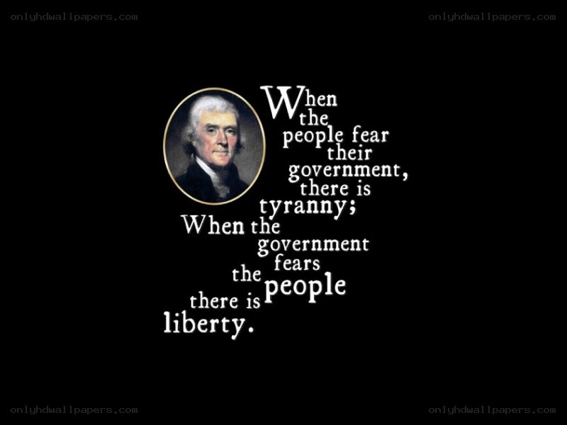 Jefferson quote on liberty