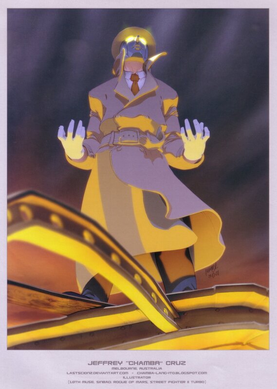 Jeffrey Chamba Cruz character art