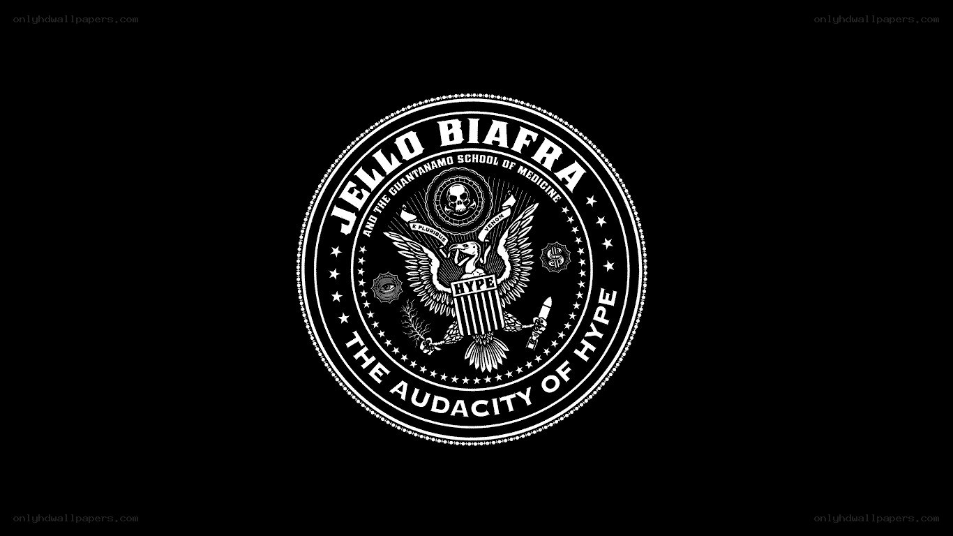 Jello Biafra seal logo