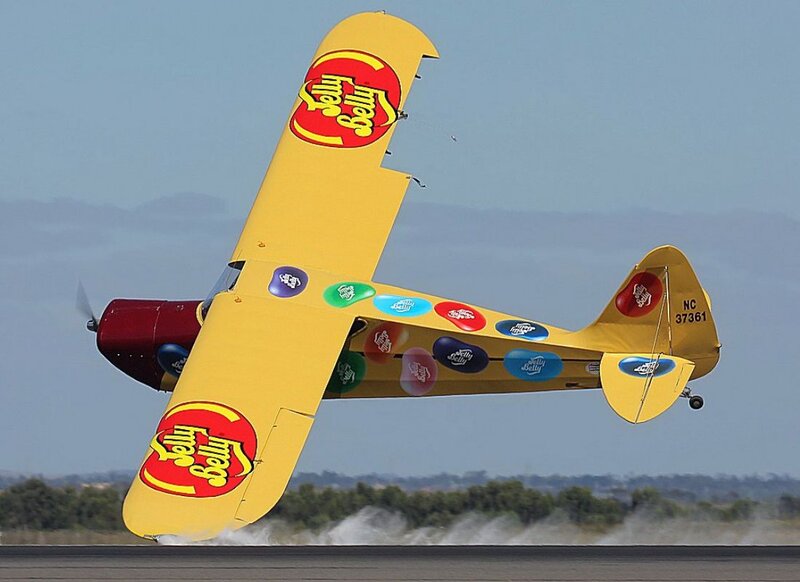 Jelly Belly Airplane — Yellow, Dynamic