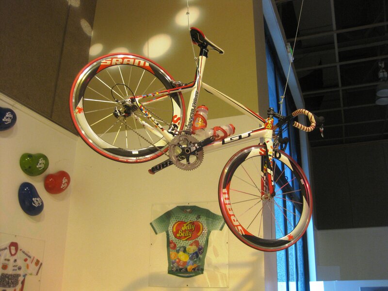 Jelly Belly bicycle display