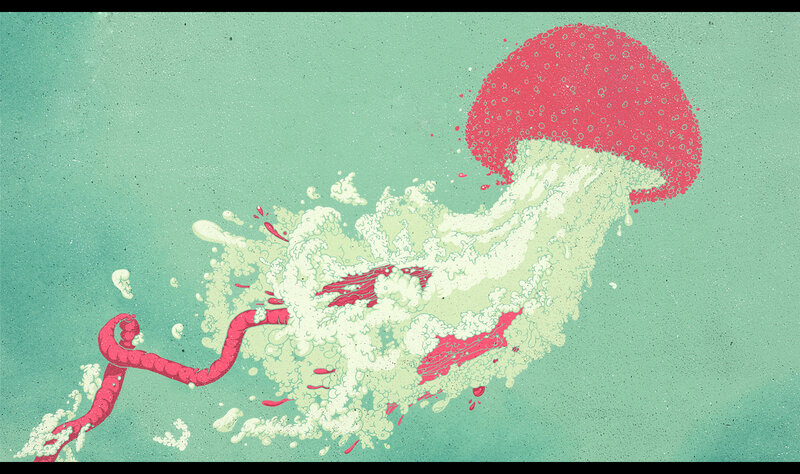 jellyfish in motion