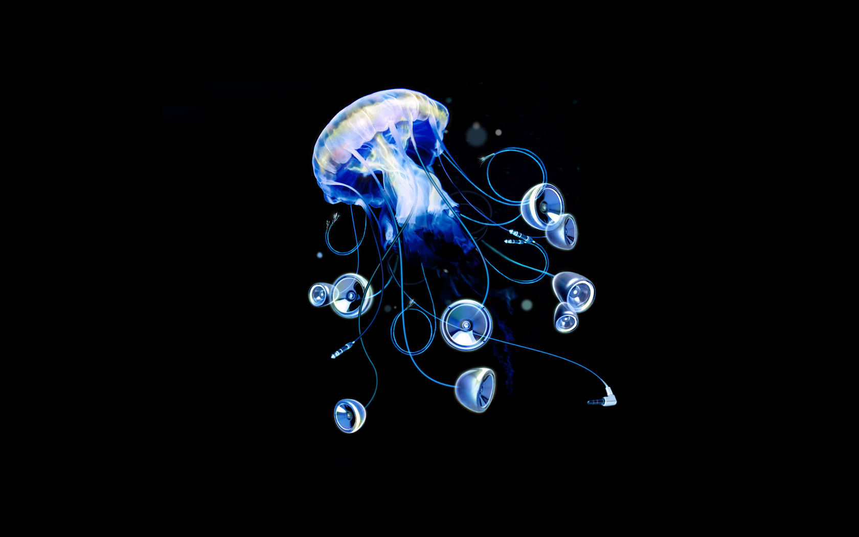 jellyfish with speakers