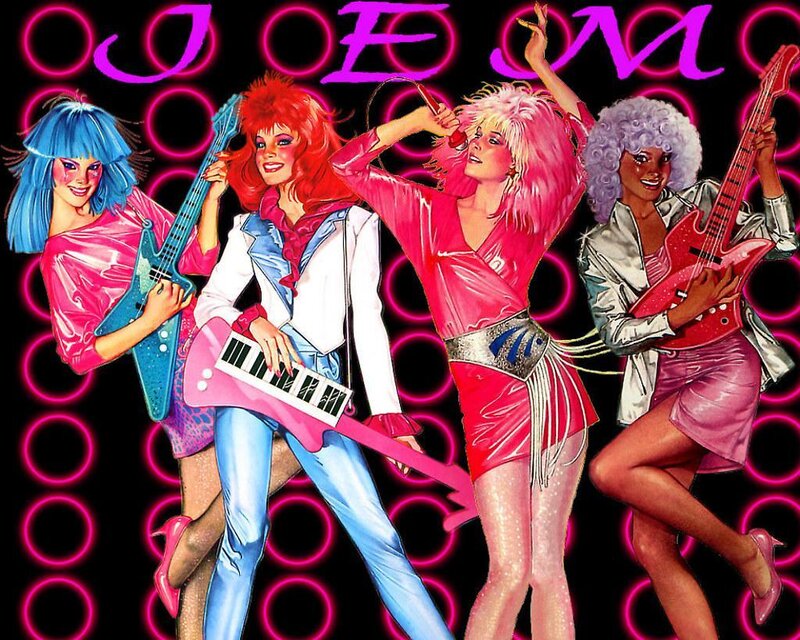 Jem and the Holograms band art