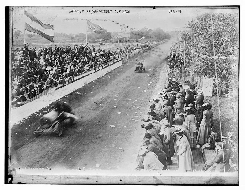 Jenatzy in Vanderbilt Cup Race