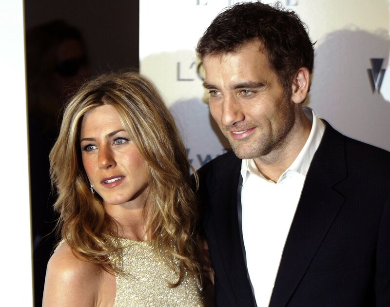 Jennifer Aniston and a man at an event