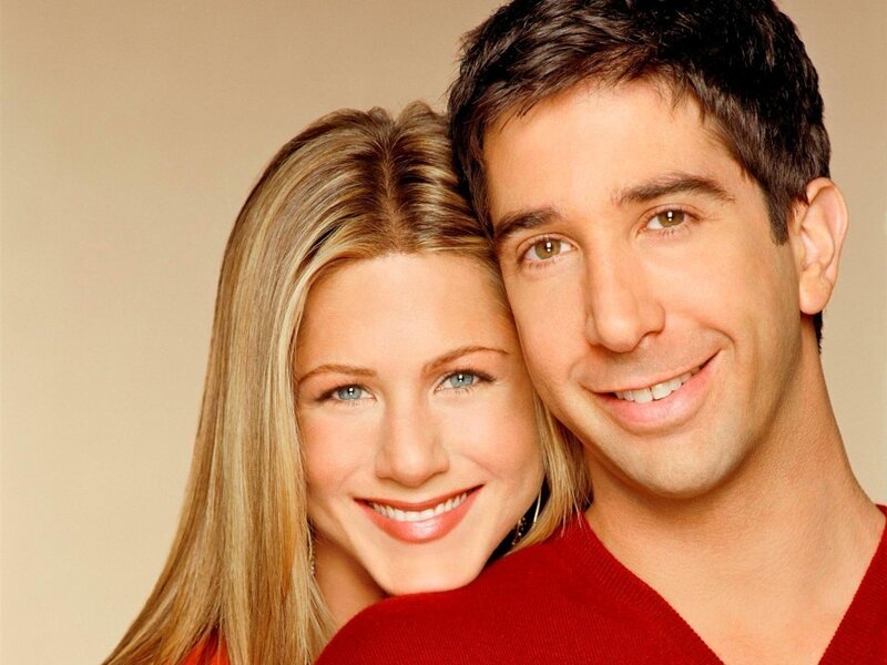 Jennifer Aniston and David Schwimmer