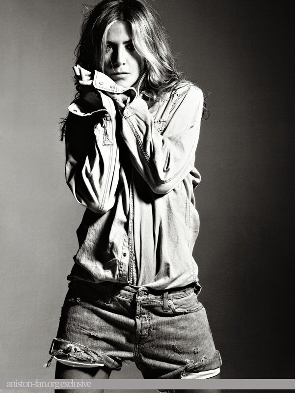 Jennifer Aniston in denim