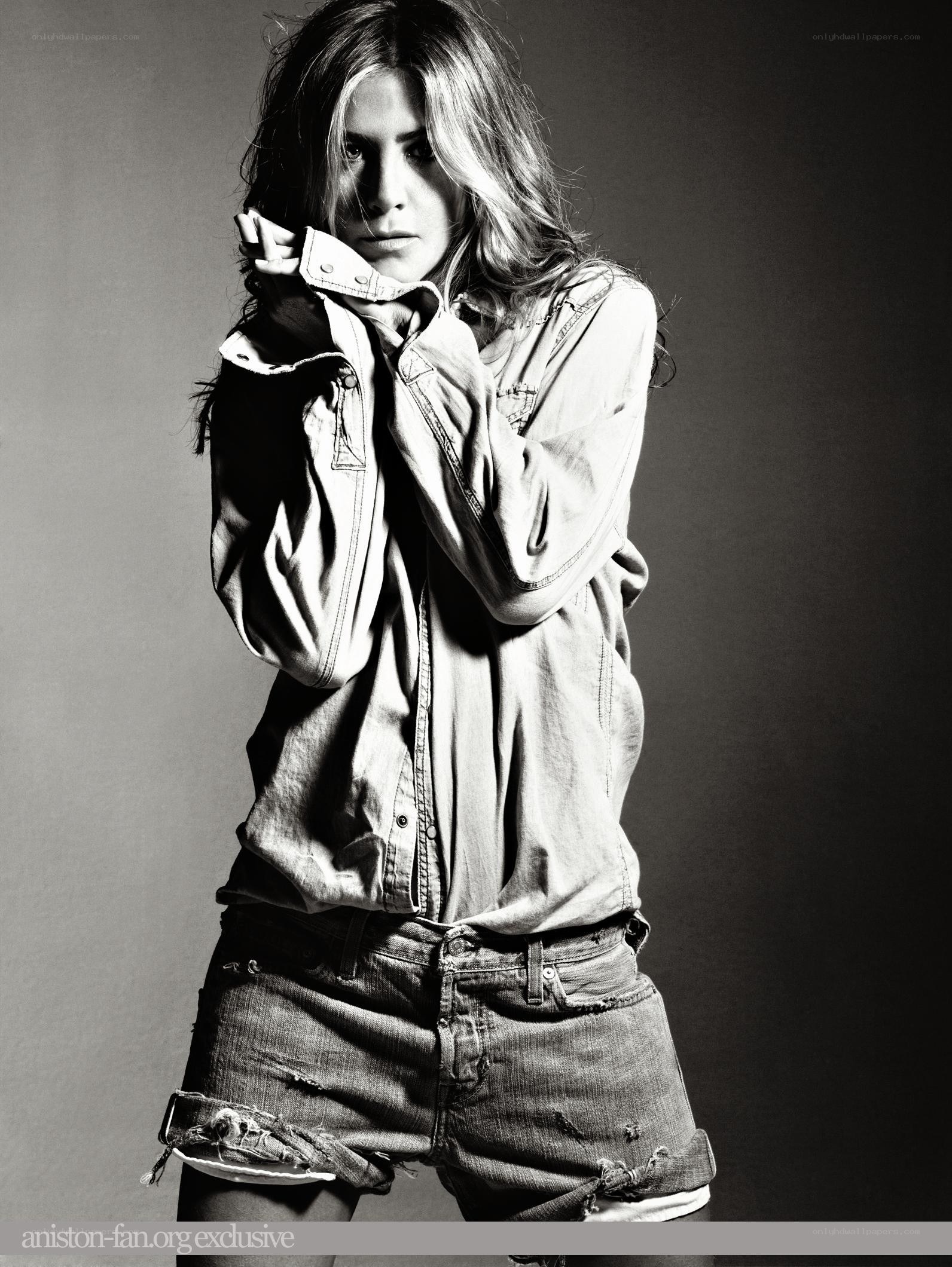 Jennifer Aniston in denim