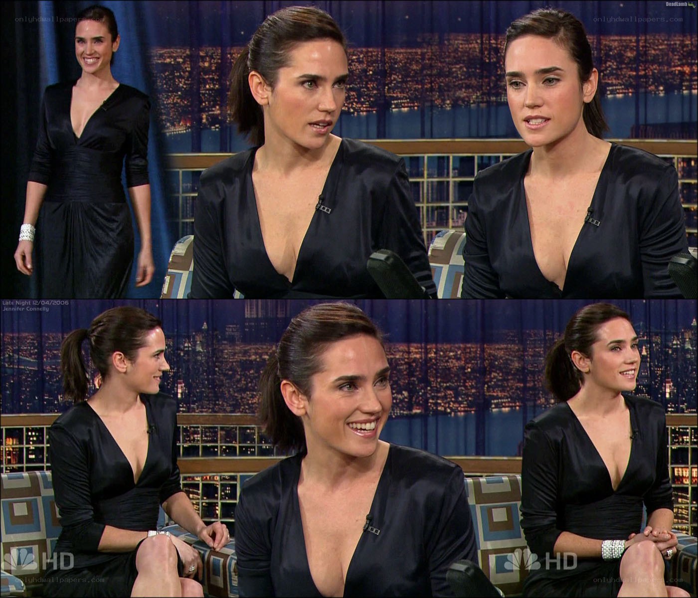 Jennifer Connelly on talk show