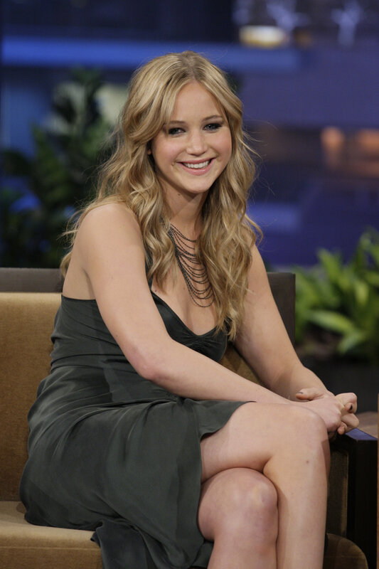 Jennifer Lawrence on talk show