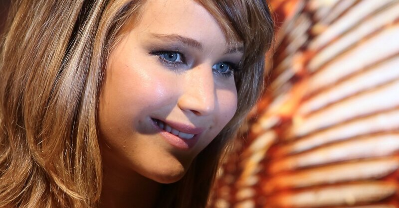 Jennifer Lawrence smiling
