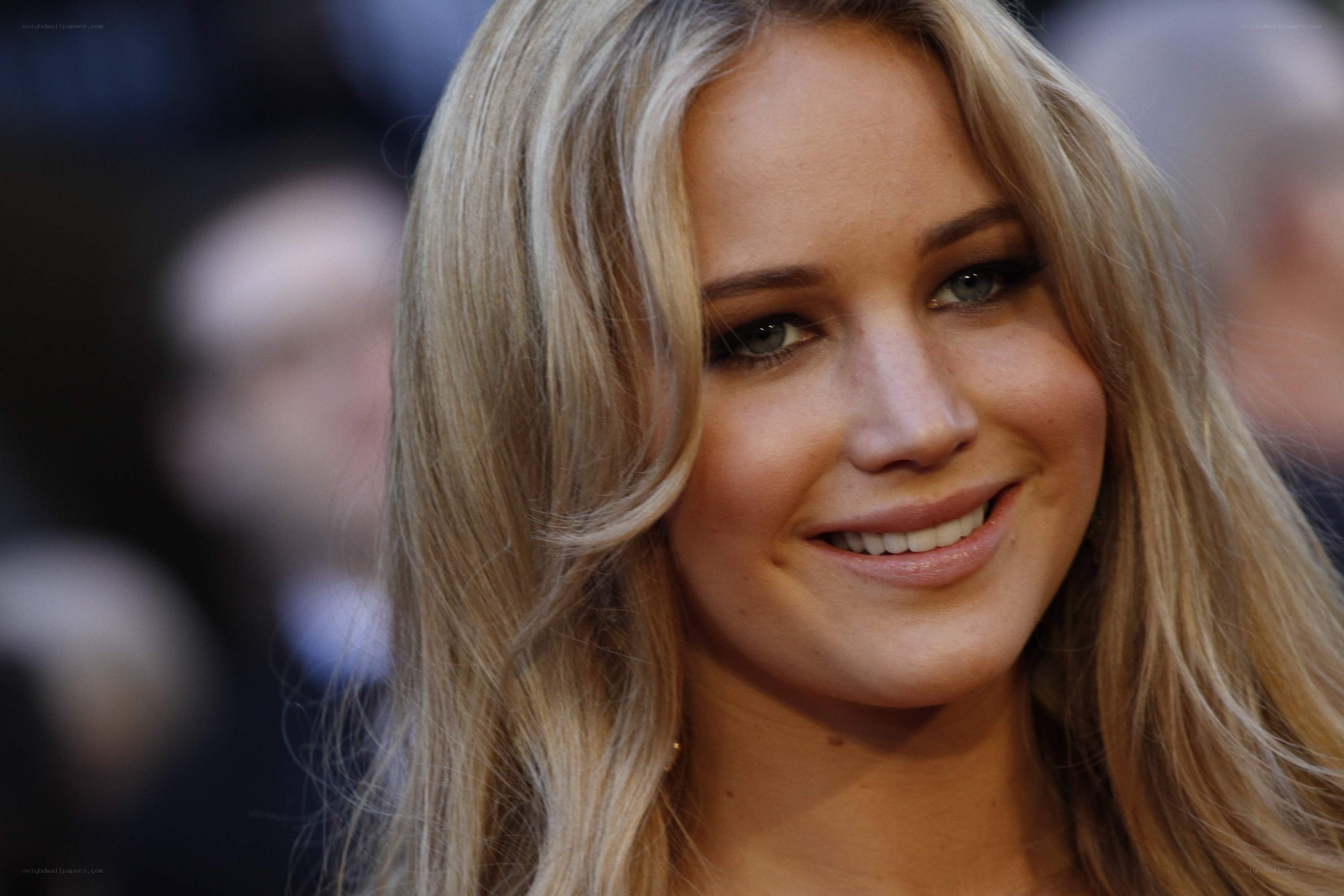 Jennifer Lawrence smiling