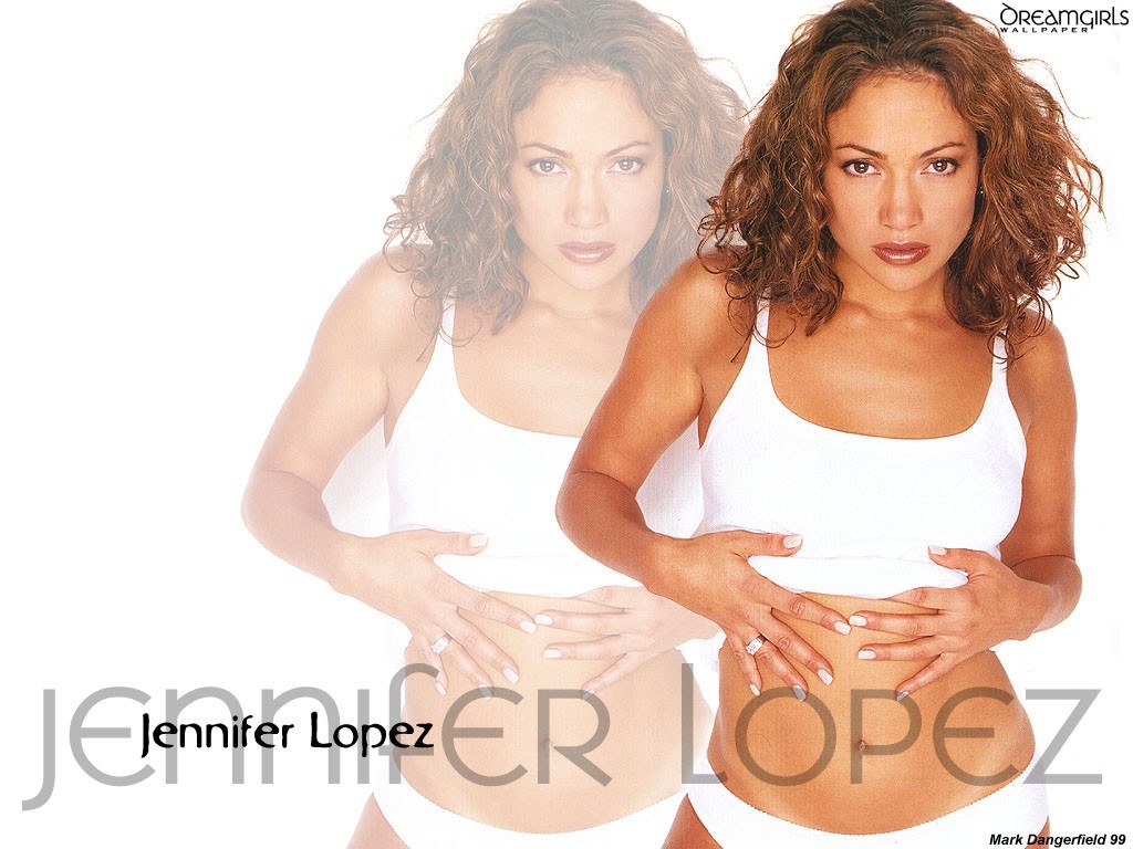 Jennifer Lopez in white top